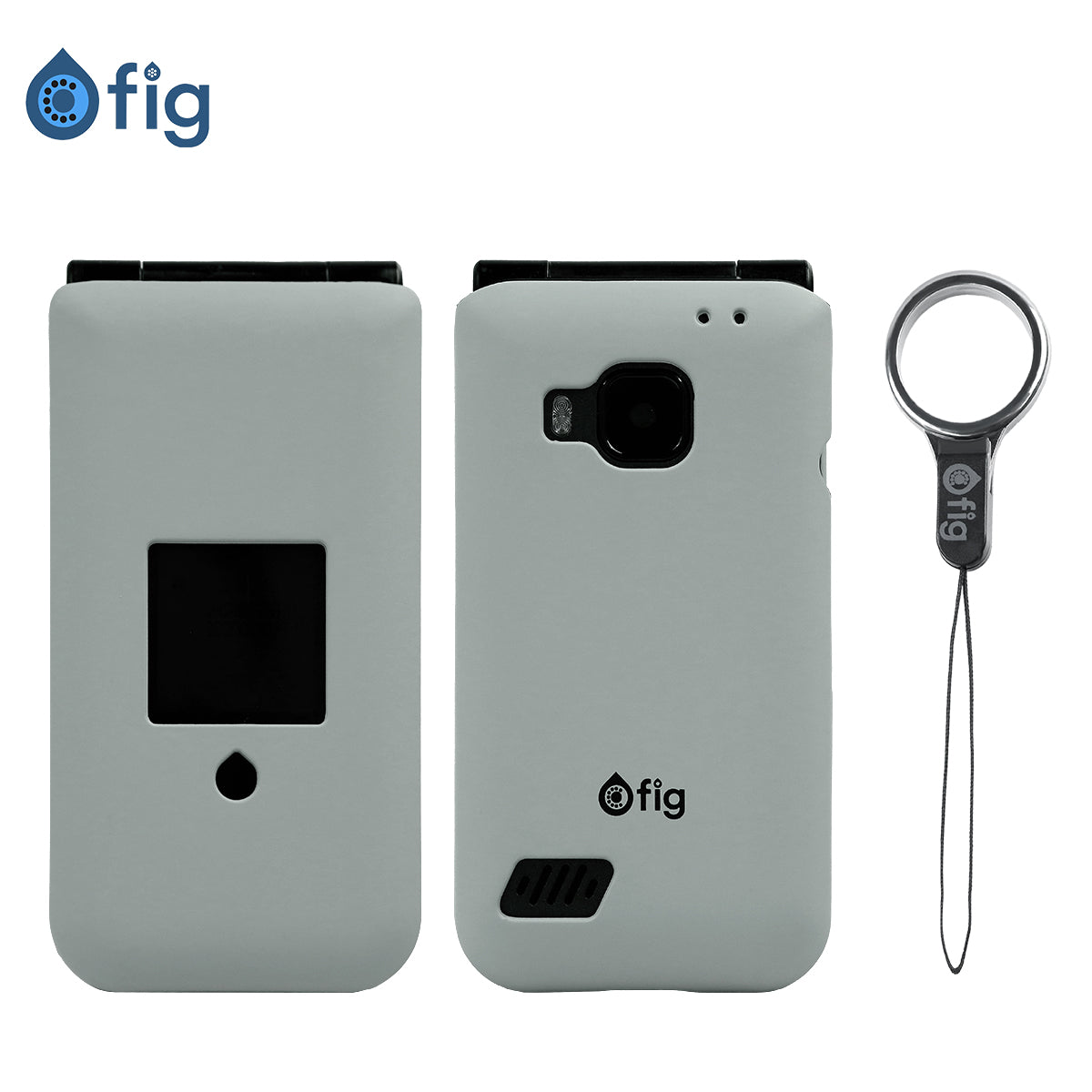 Fig Mini Protective Case Grey