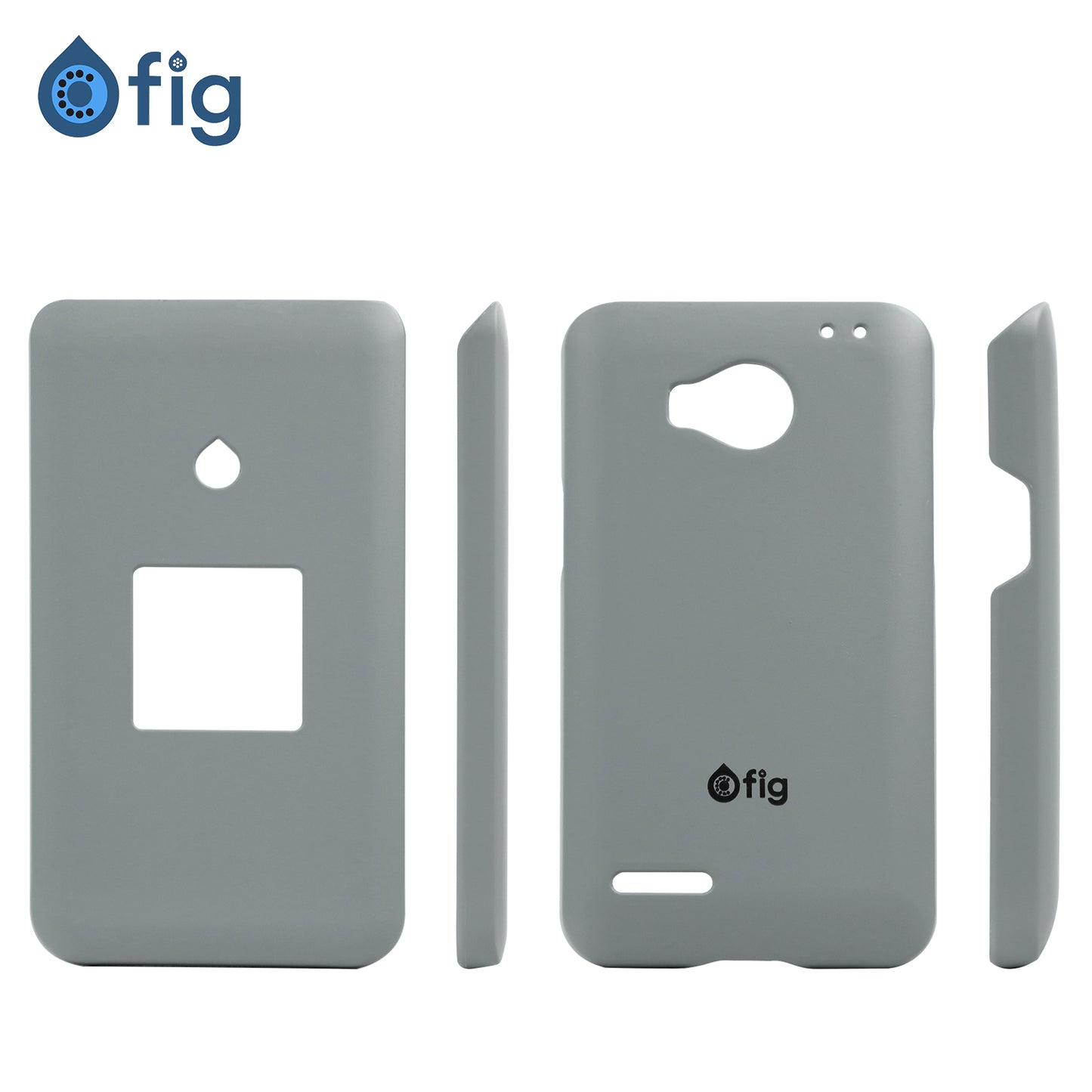 Fig Flip II Protective Case Grey