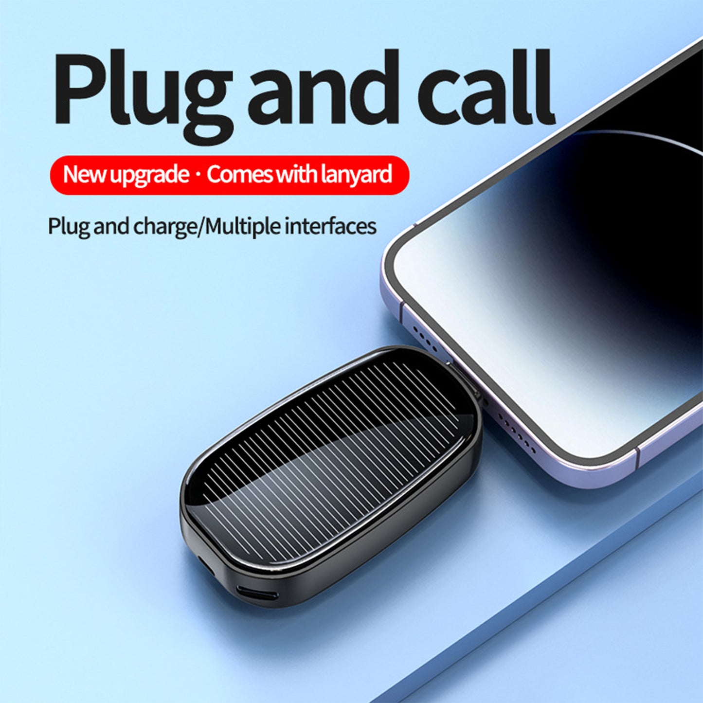 Mini Solar Keychain Power bank