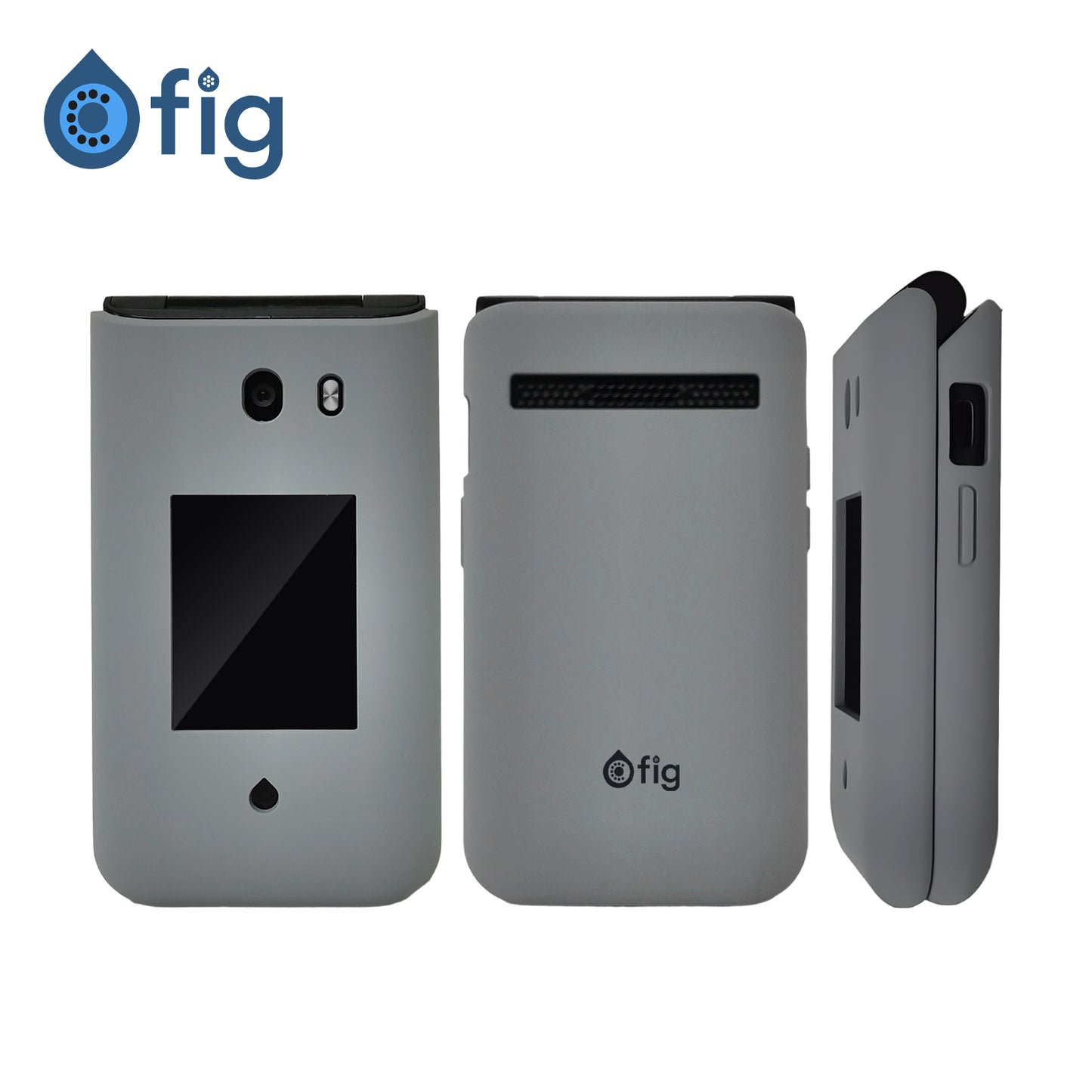 FIG F72 Silicone Case Grey