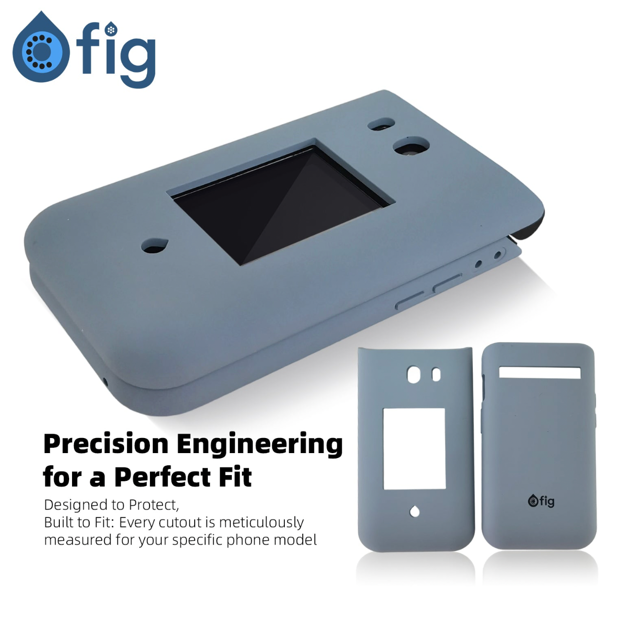 FIG Core Liquid Silicone Case - 4 Colors!