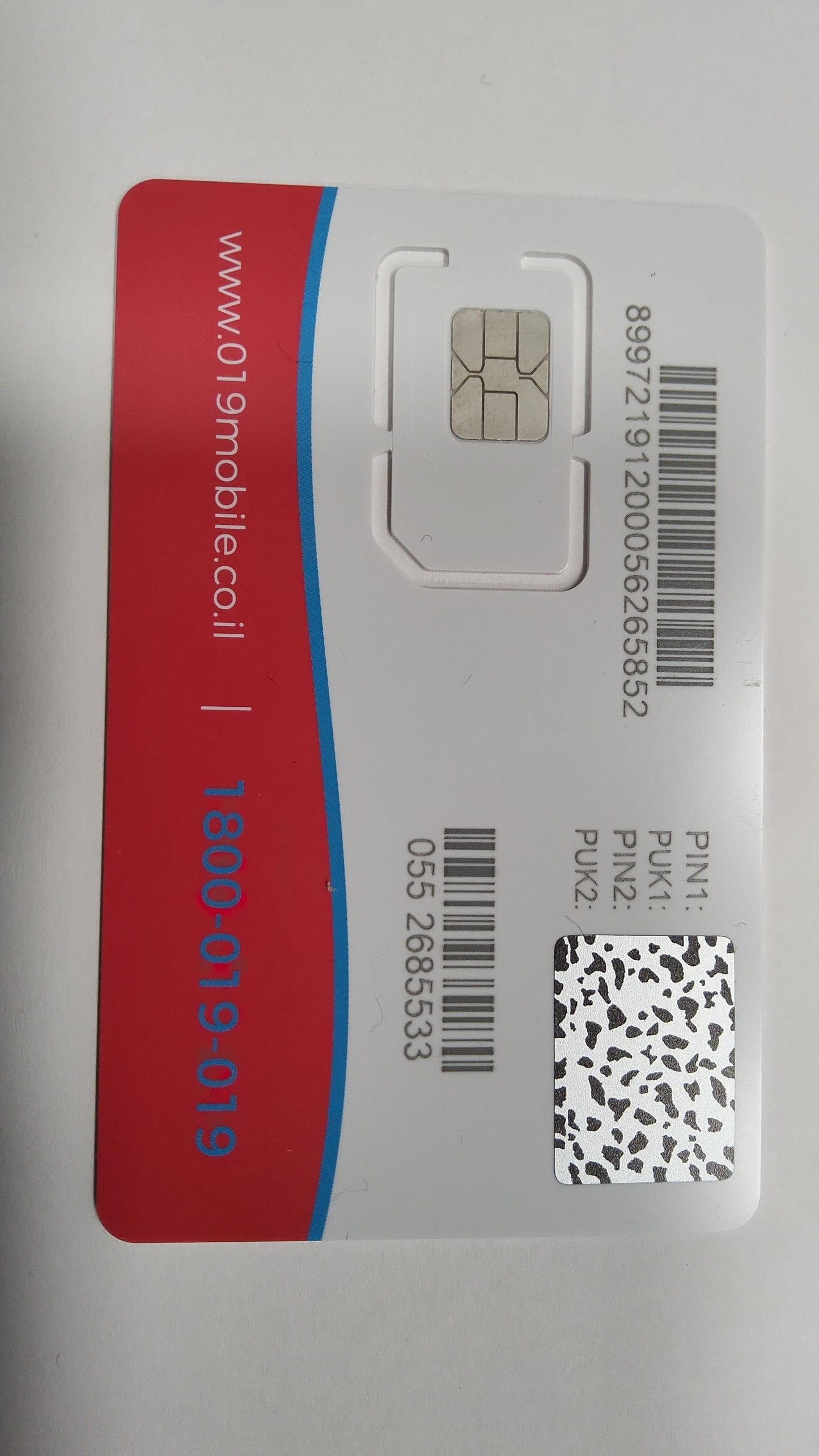 Israeli Sim Card / US and Israeli number