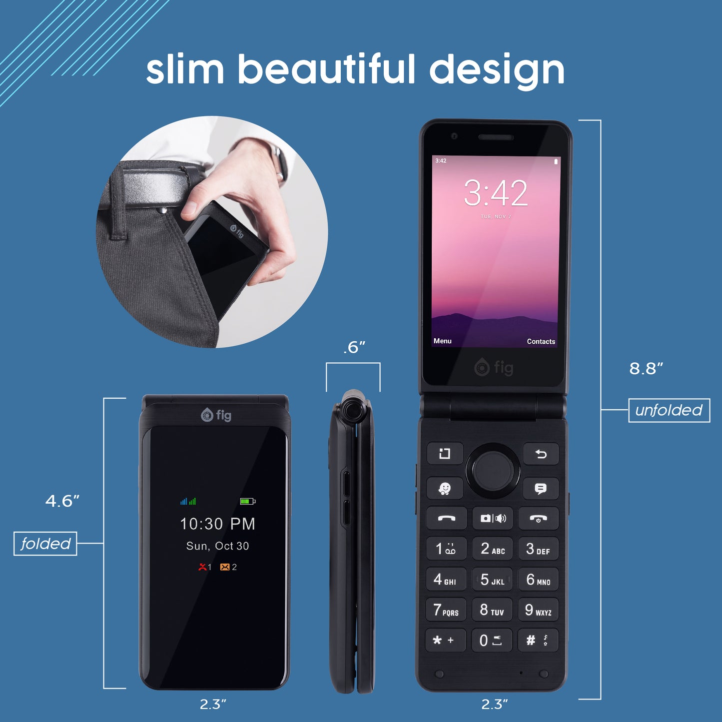 Fig Flip  II Pro - Android Auto Edition