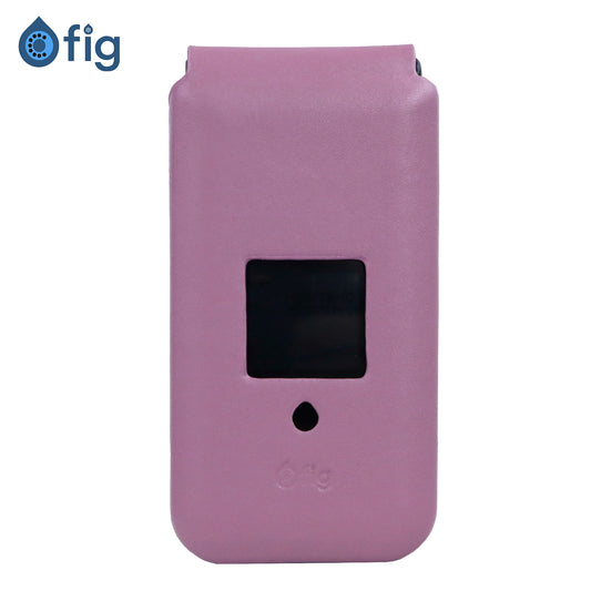 Fig Mini Shockproof Genuine Leather Case - Pink