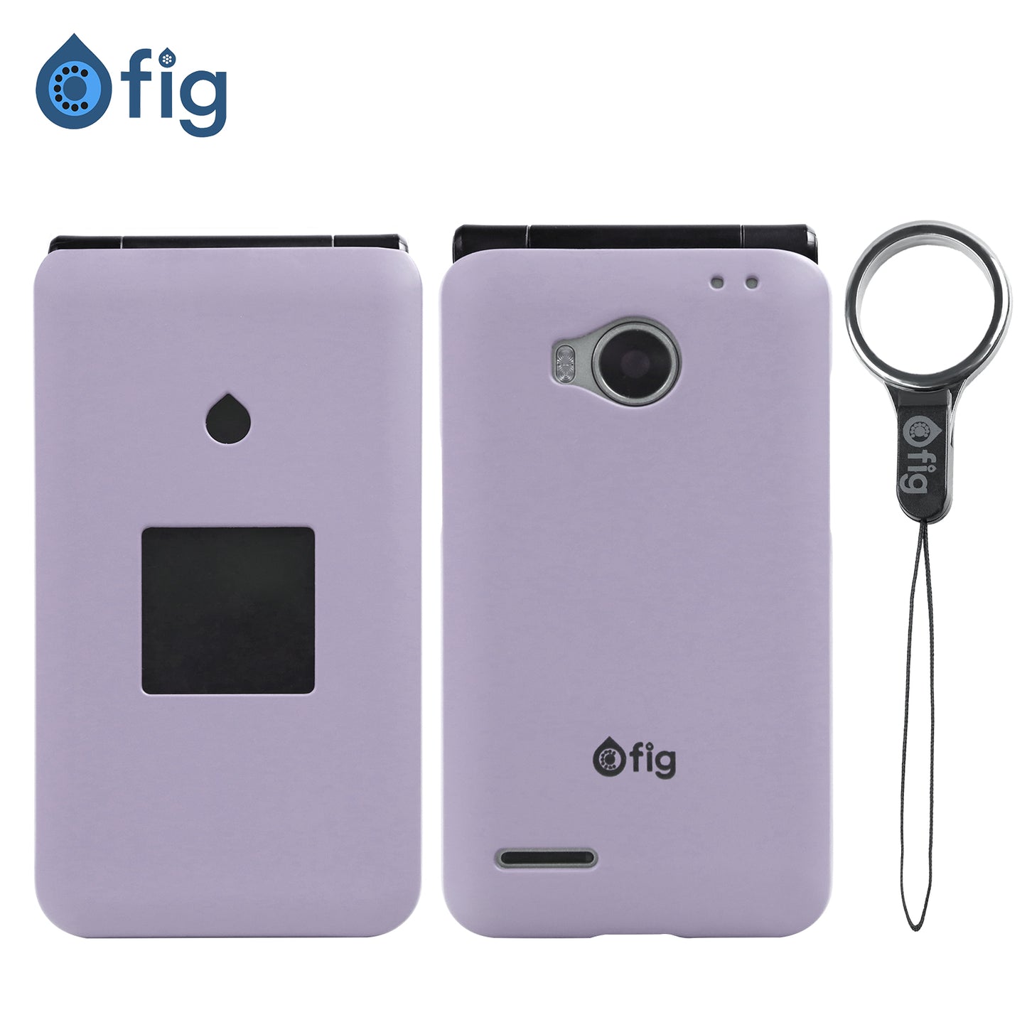 Fig Flip II Protective Case Purple
