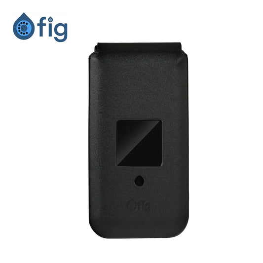 Fig Mini Shockproof Genuine Leather Case - Black