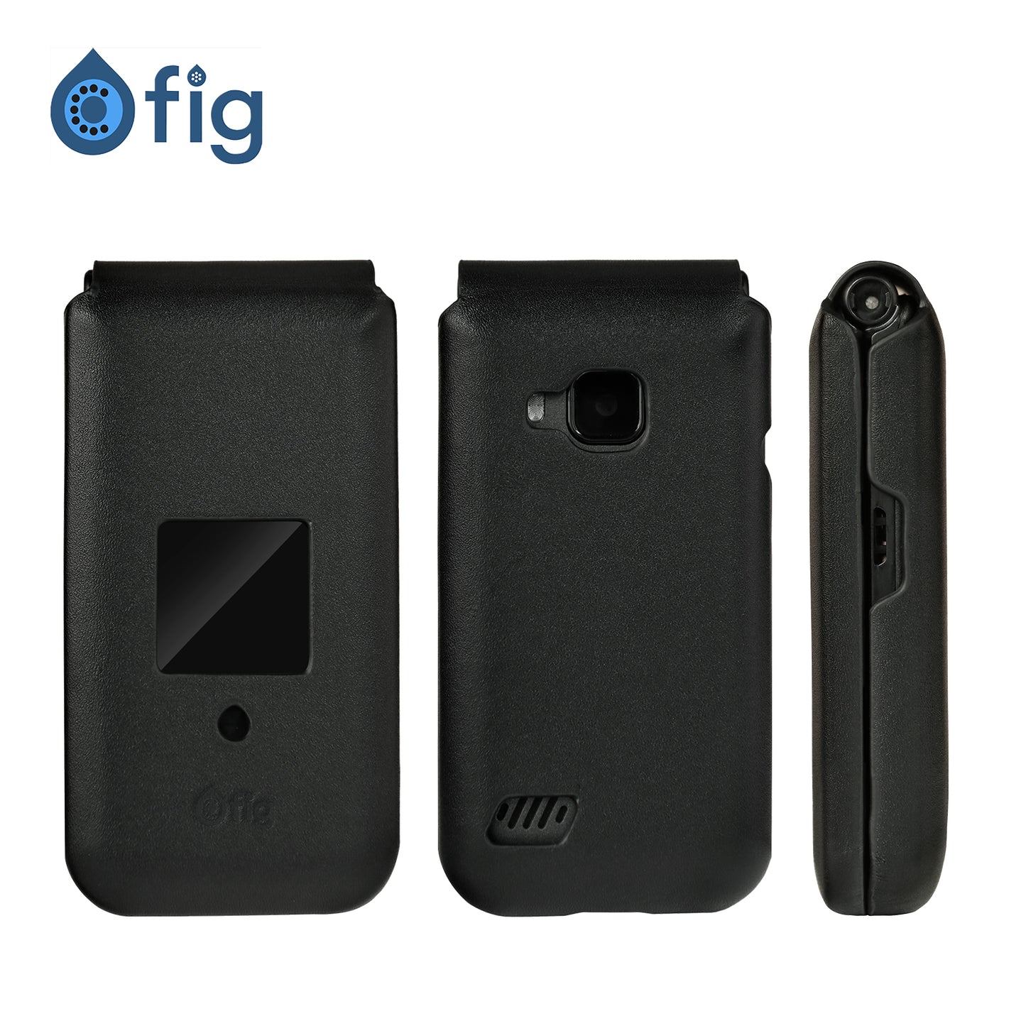 Fig Mini Men's Genuine Leather case