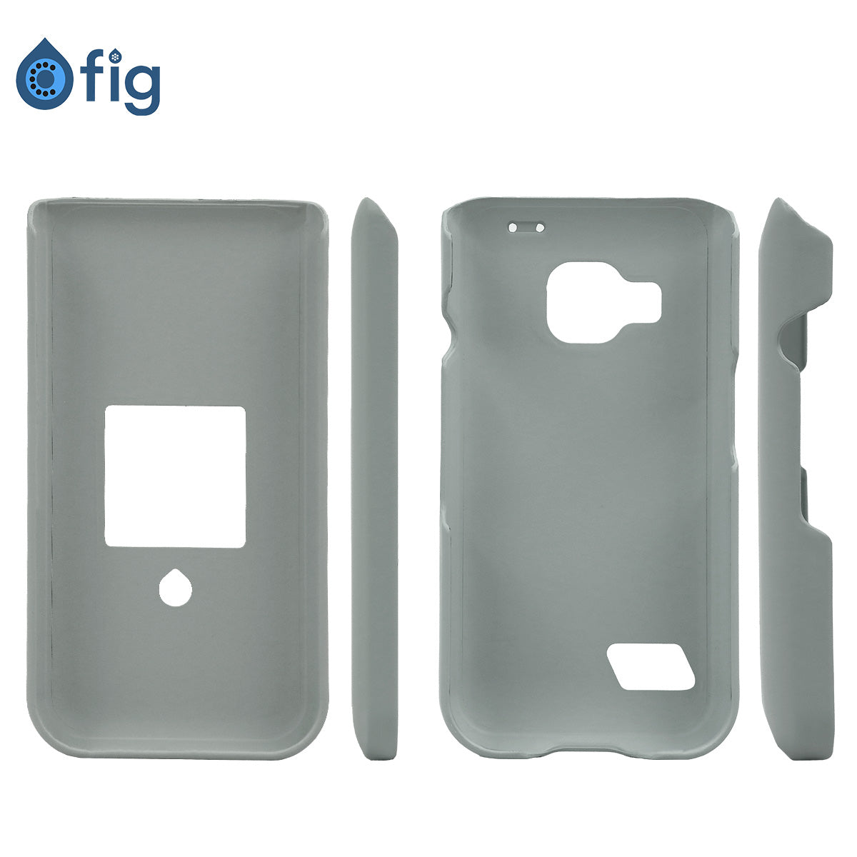 Fig Mini Protective Case Grey