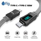 Fig Display Fast Charge Cable Type C to Type C