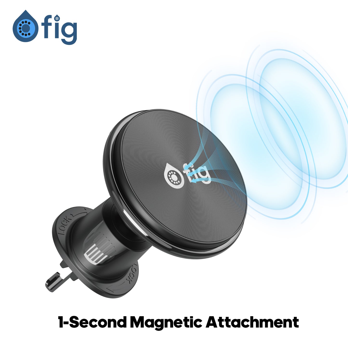 Magnetic Car Charger Holder