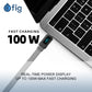 Fig Display Fast Charge Cable Type C to Type C