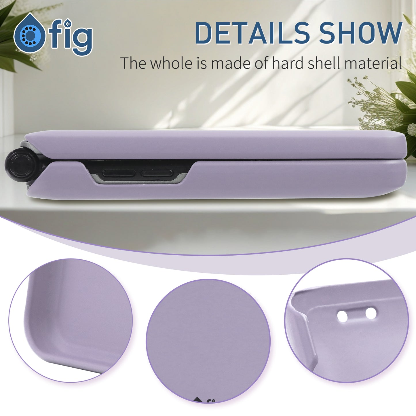 Fig Flip II Protective Case Purple