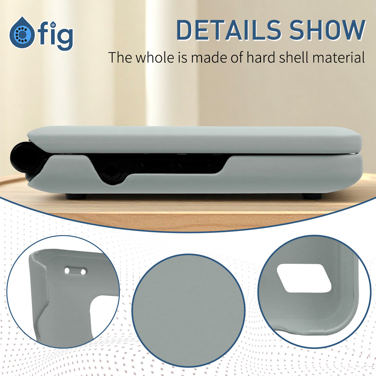 Fig Mini Protective Case Grey
