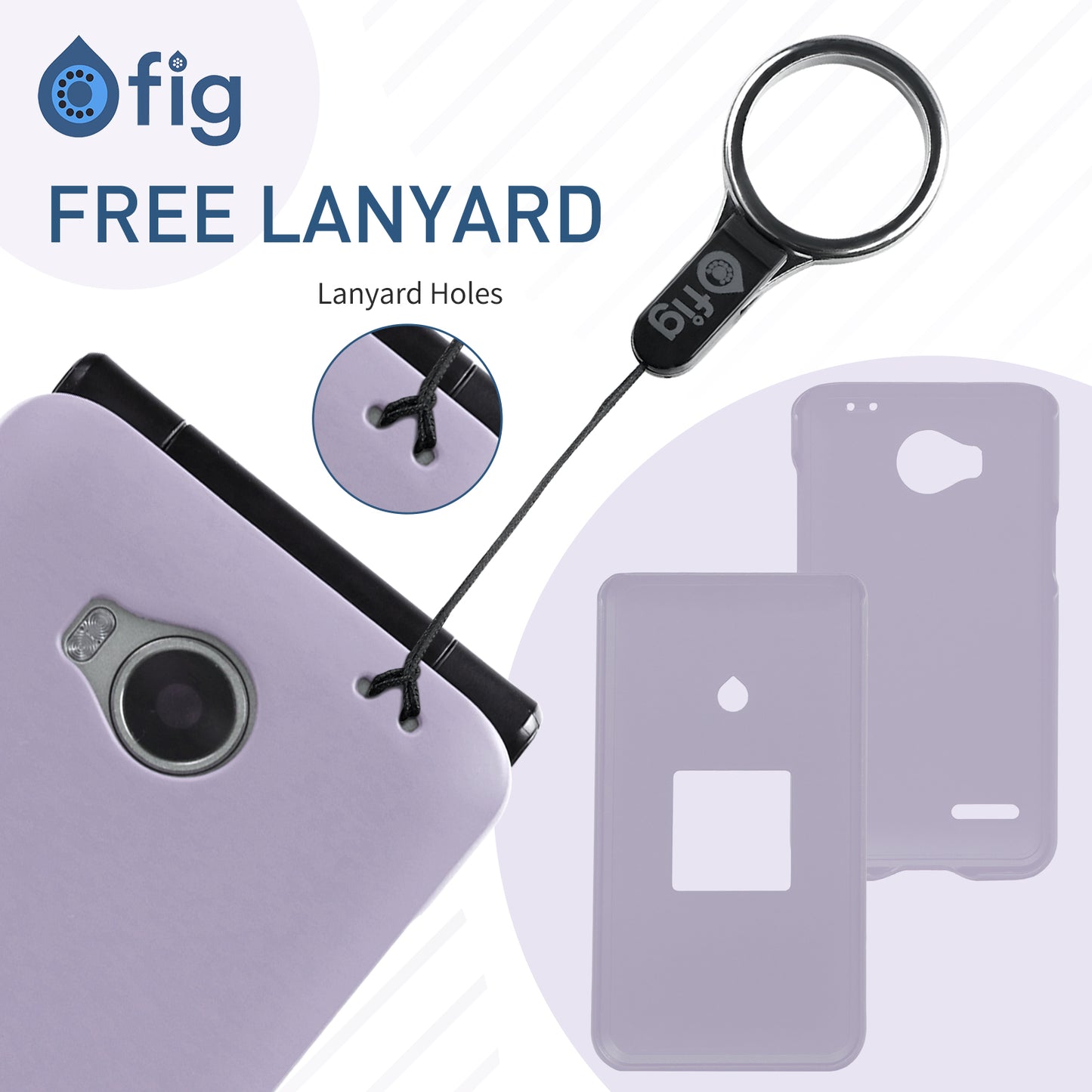 Fig Flip II Protective Case Purple