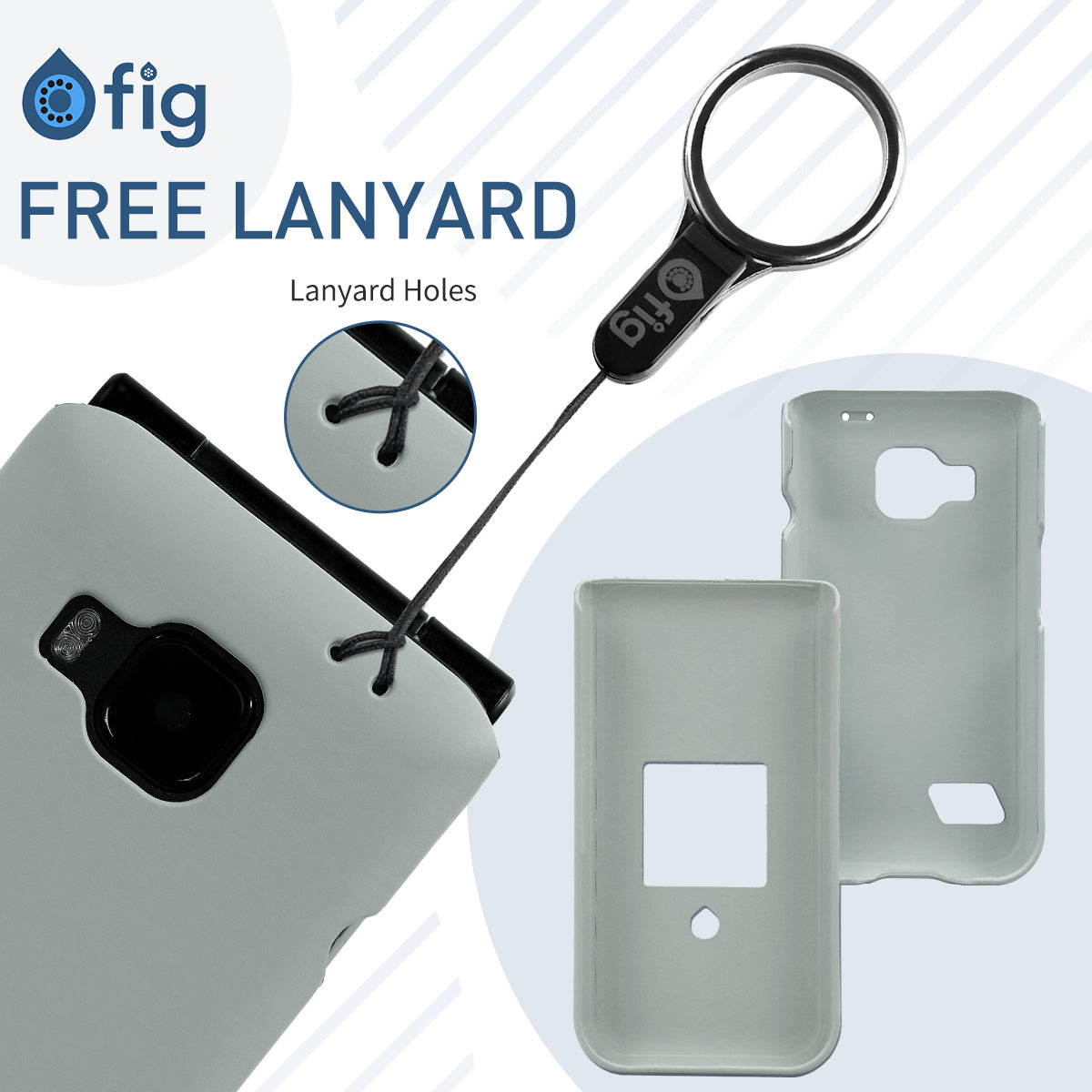 Fig Mini Protective Case Grey
