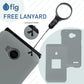 Fig Flip II Protective Case Grey