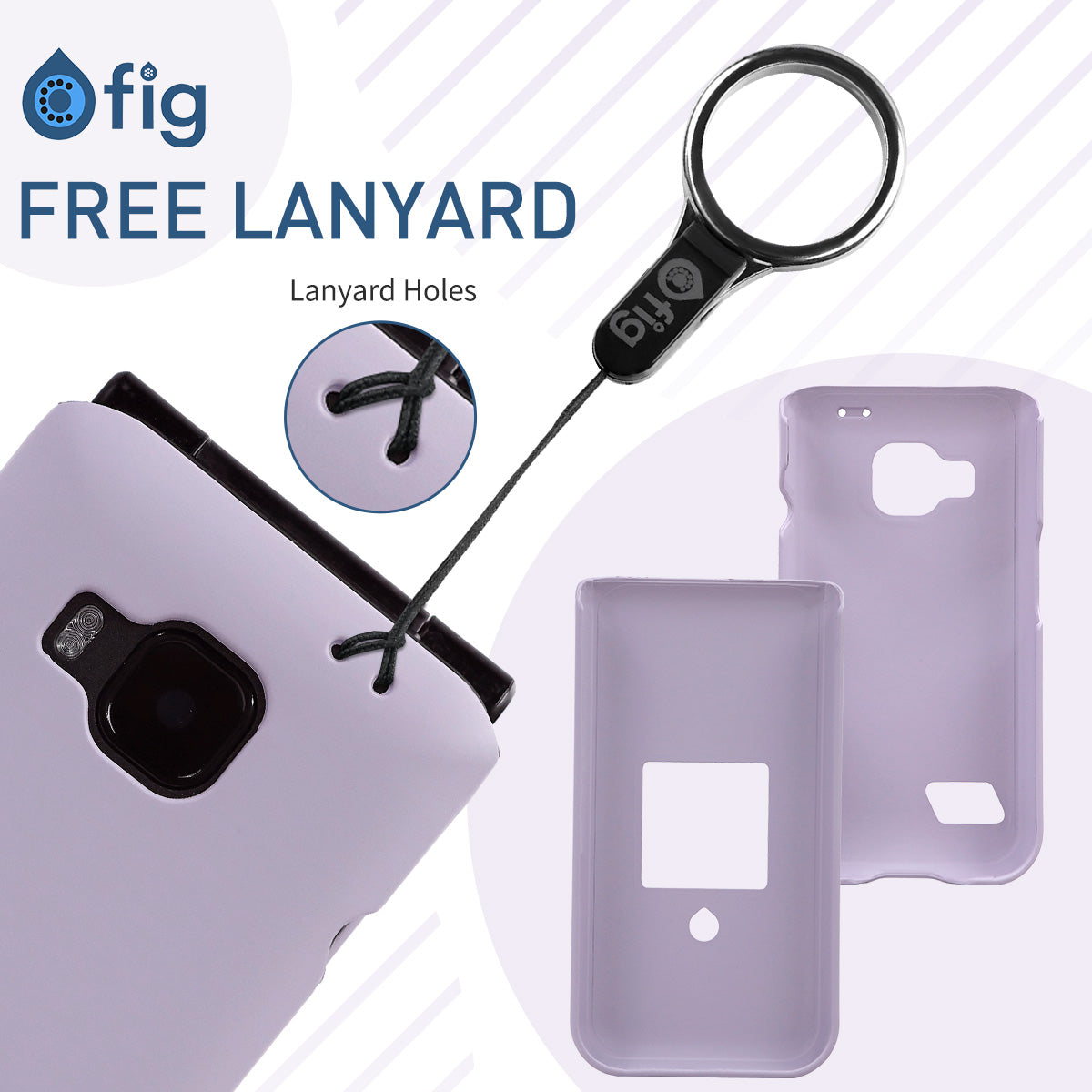 Fig Mini Protective Case Purple