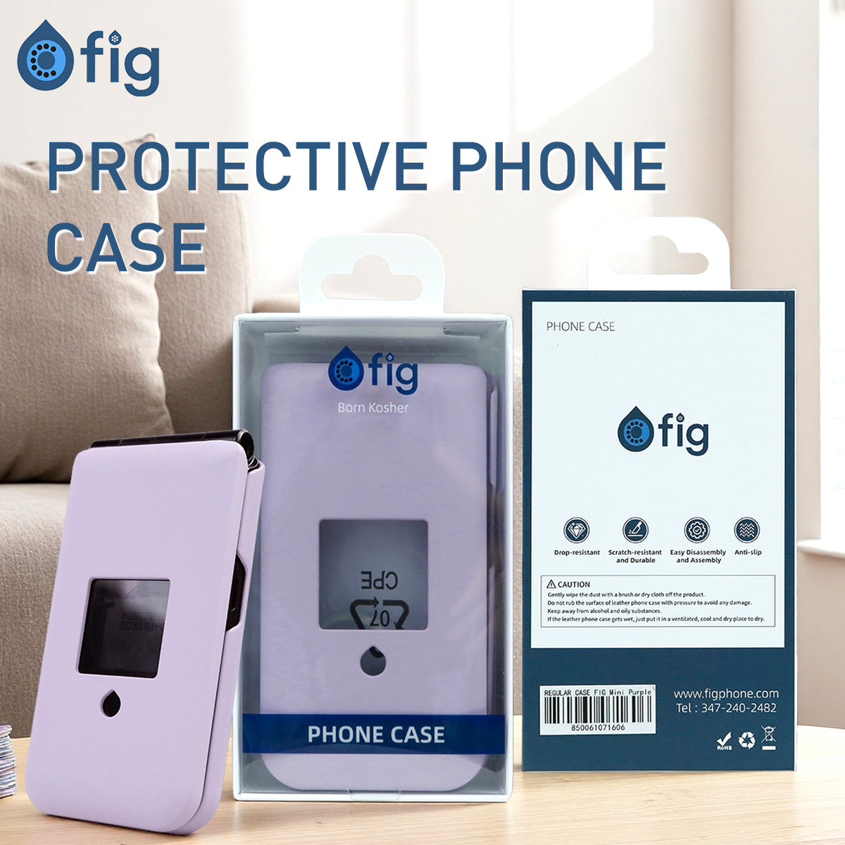 Fig Mini Protective Case Purple