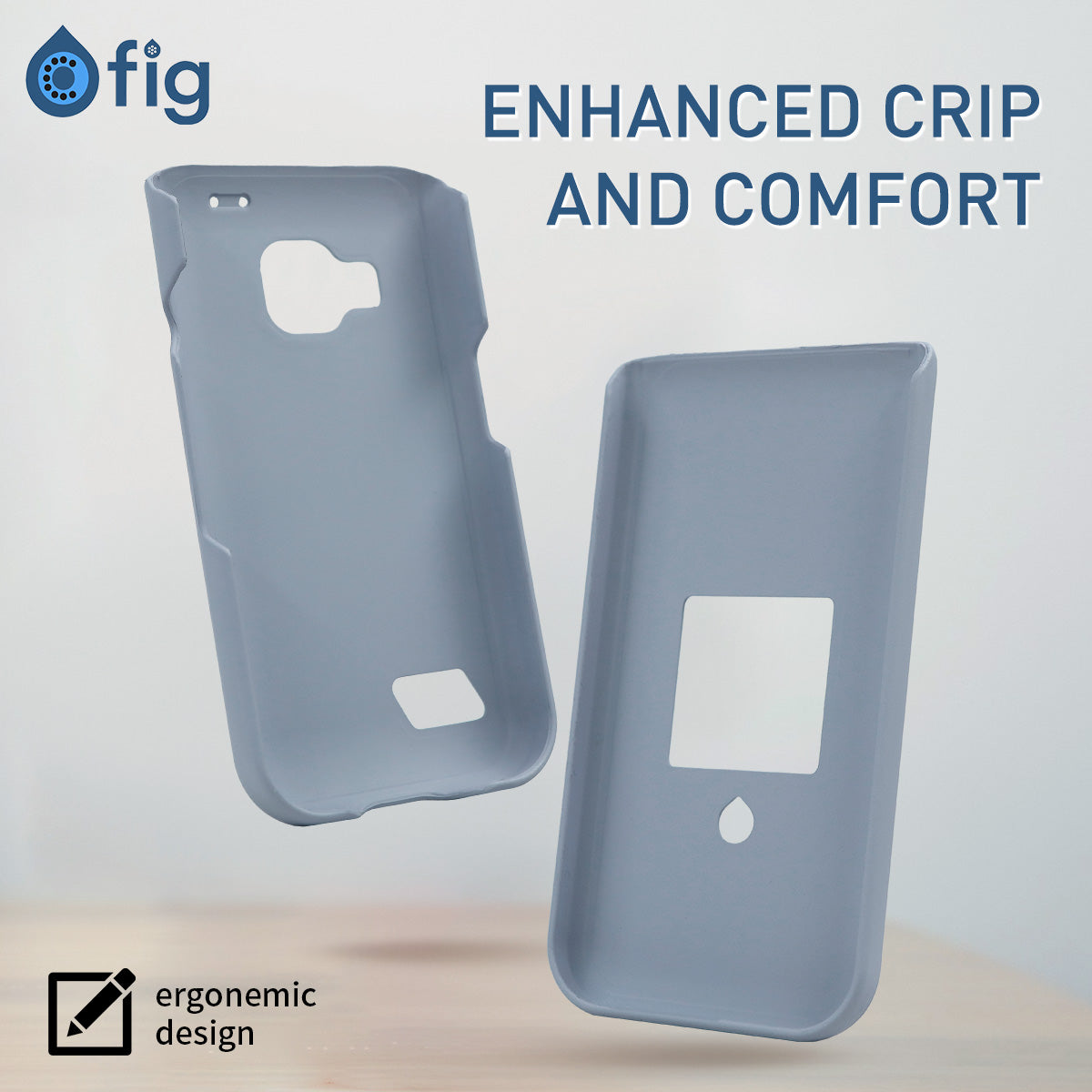 Fig Mini Protective Case Light Blue