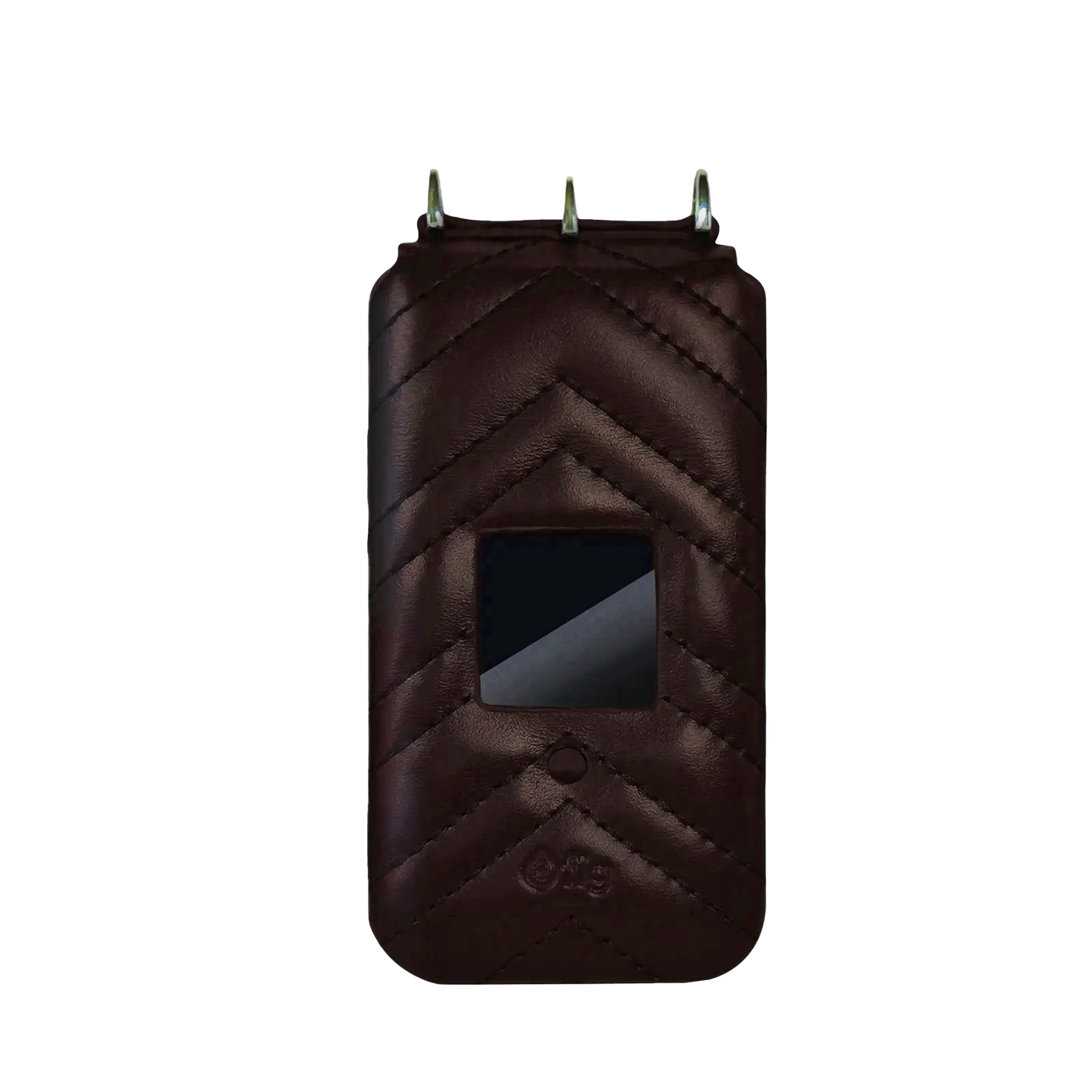 Fig Mini Genuine Leather Crossbody Case (with strap)