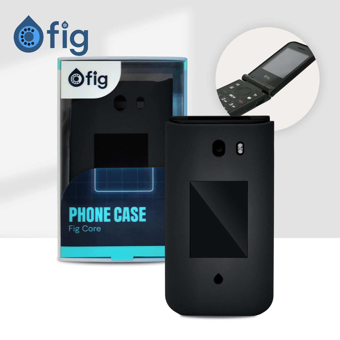 FIG F72 Silicone Case Black