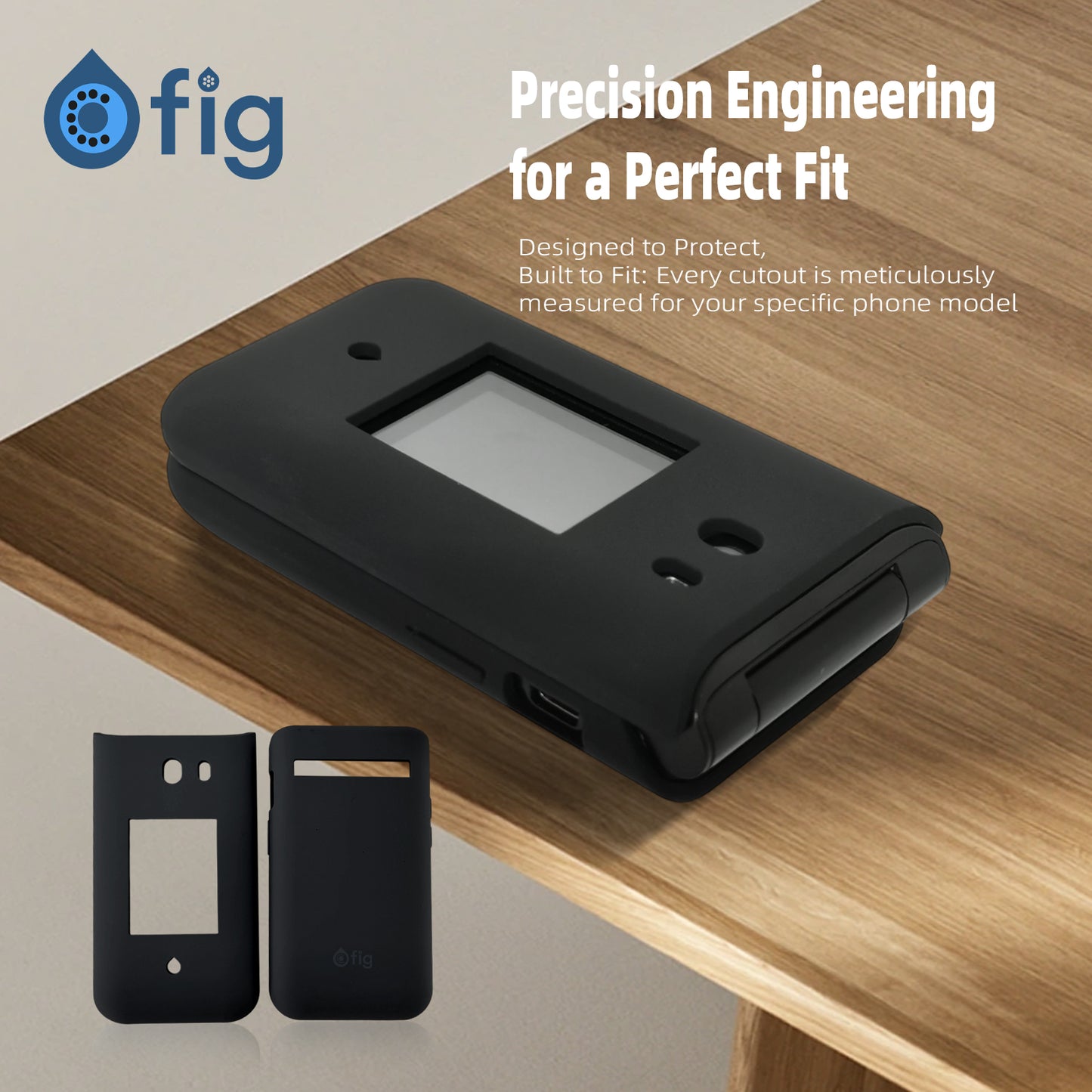FIG F72 Silicone Case Black