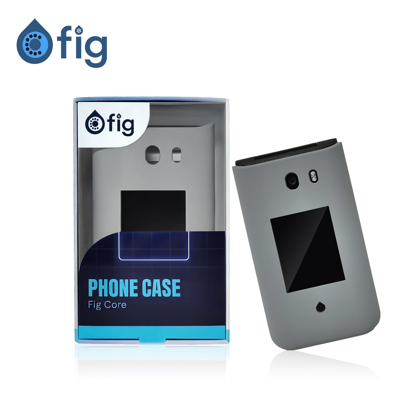 FIG F72 Silicone Case Grey