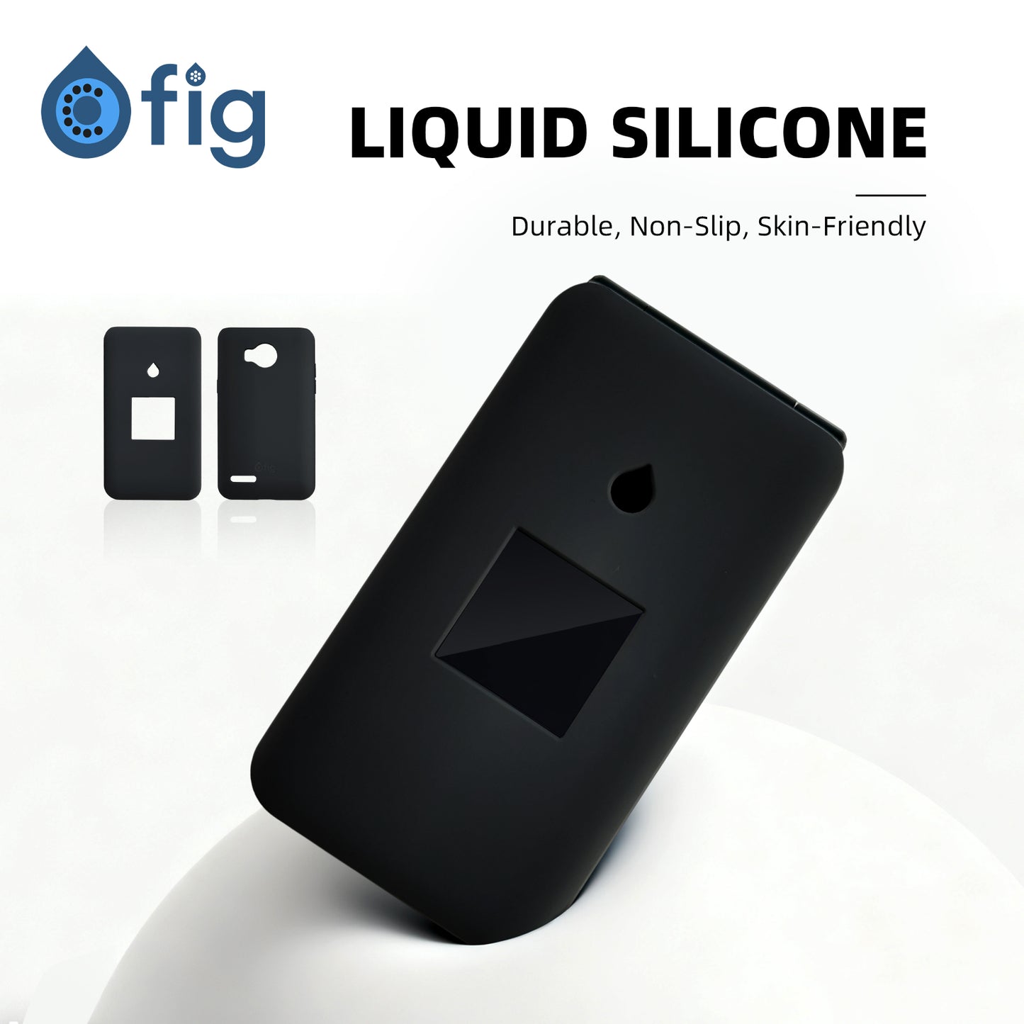 FIG Flip II 2 Liquid Silicone Case - 4 Colors!