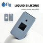 Fig Flip II Liquid Silicone Case - Light Blue