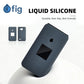 Fig Flip II Liquid Silicone Case - Dark Blue