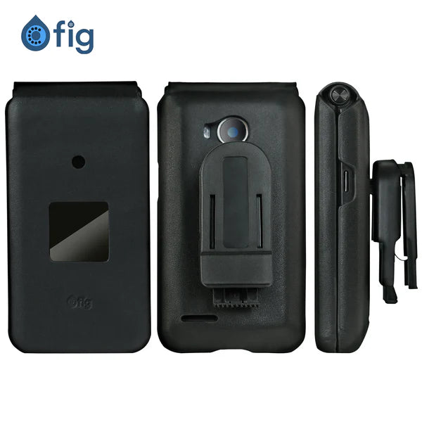 Fig Flip II Shockproof Genuine Leather Case