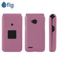 Fig Flip II Shockproof Genuine Leather Case - Pink