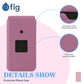 Fig Flip II Shockproof Genuine Leather Case - Pink
