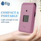 Fig Flip II Shockproof Genuine Leather Case - Pink