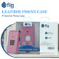 Fig Flip II Shockproof Genuine Leather Case - Pink