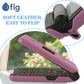 Fig Flip II Shockproof Genuine Leather Case - Pink